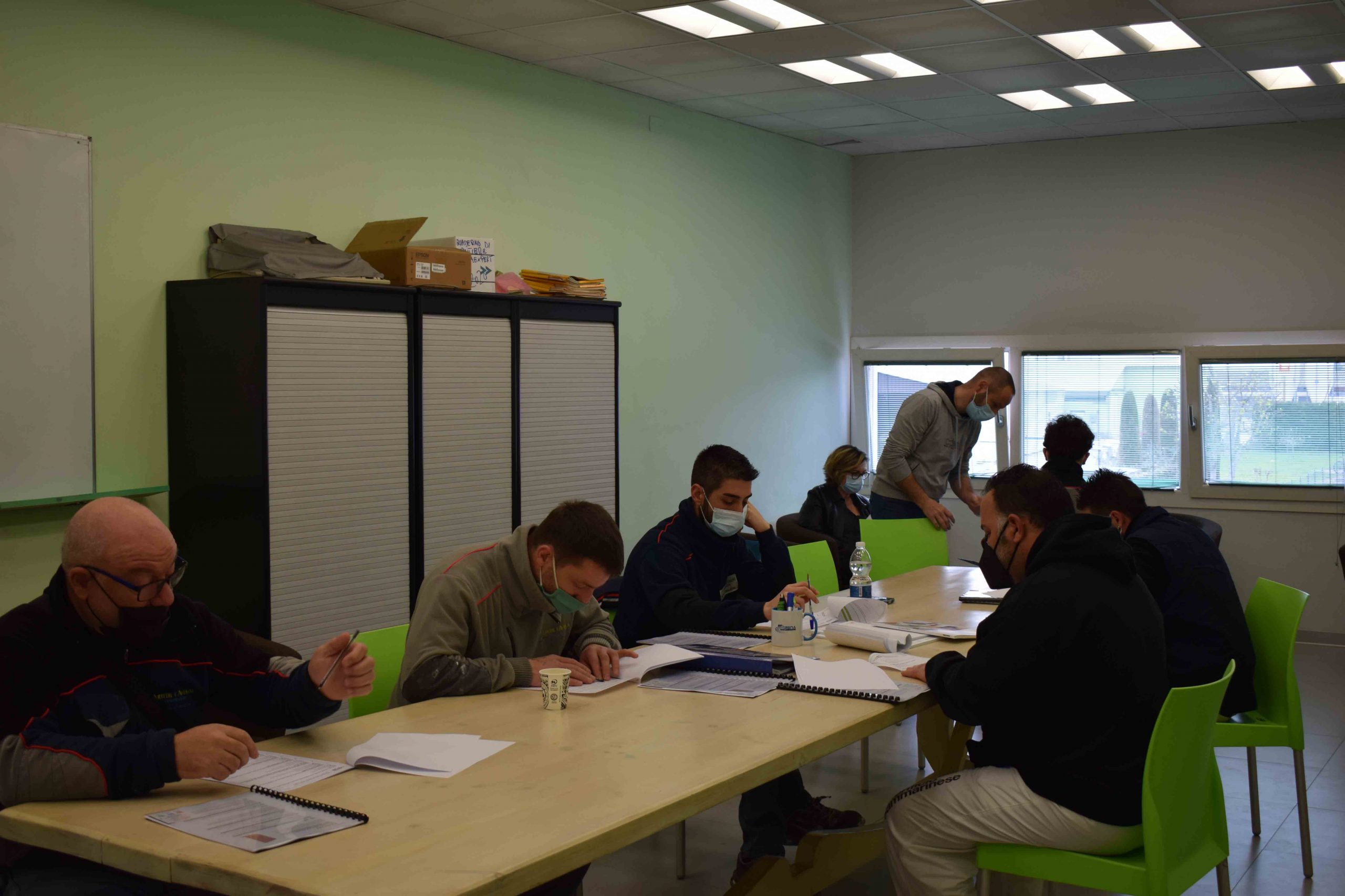 Esame posatori Centro Fiducia