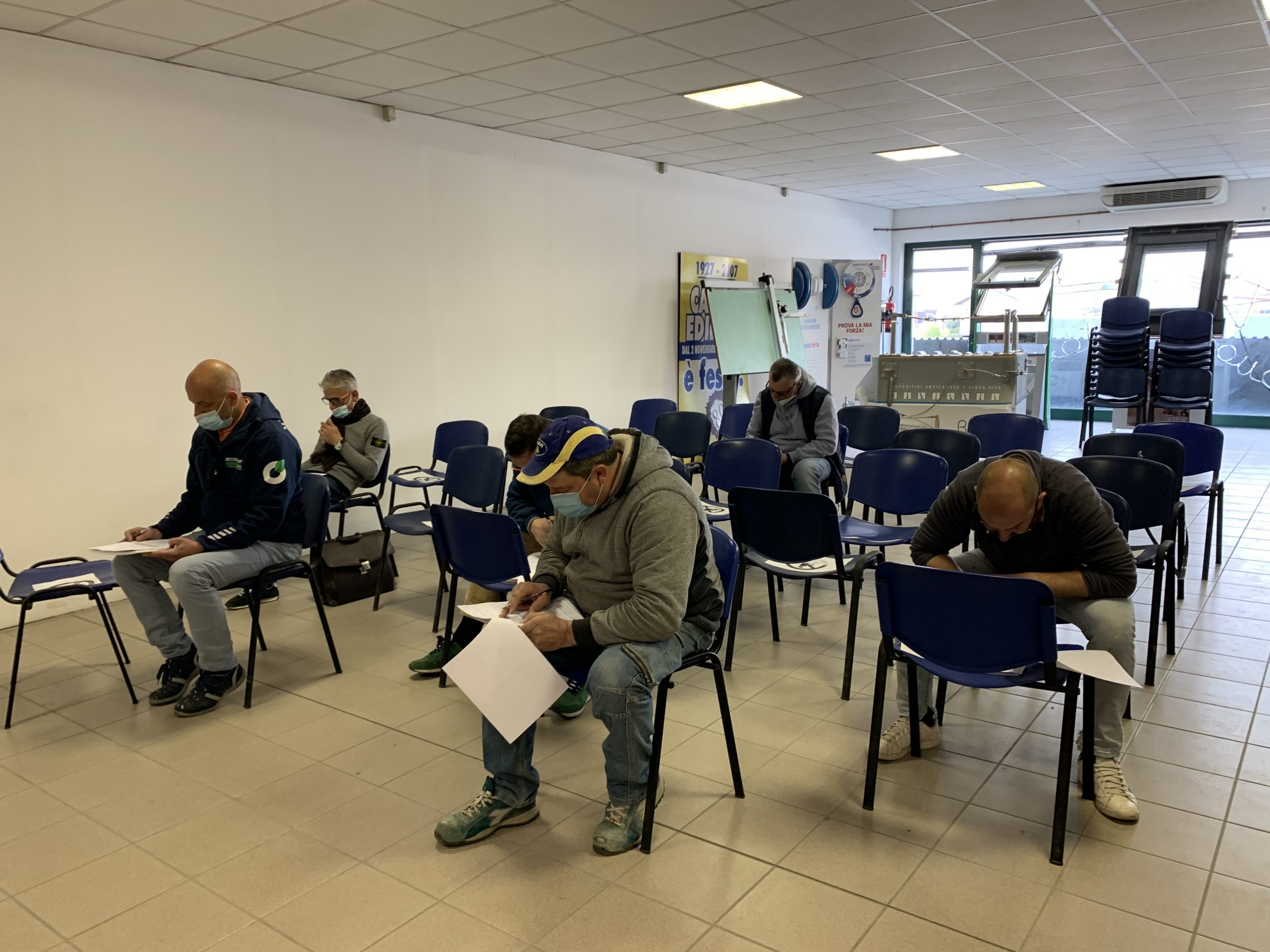 Esame posatori Cabrio Aprile 2021